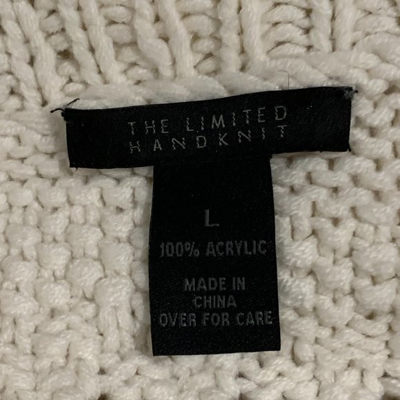 The Limited Handknit Cable Knit Sweater - Picture 4 of 5